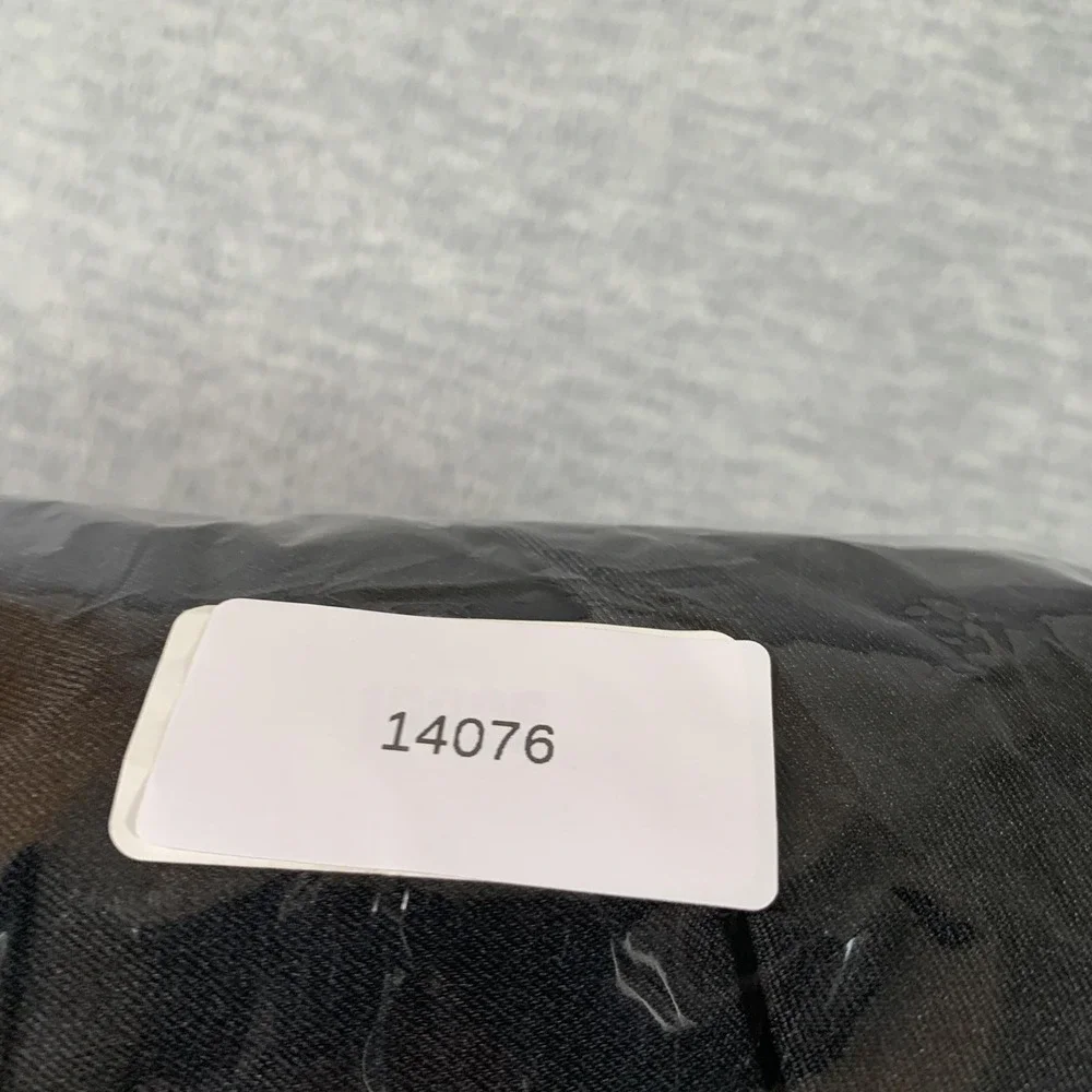 Haggar Dress Pants Mens 38x30 Black Classic Fit Gabardine Work Business